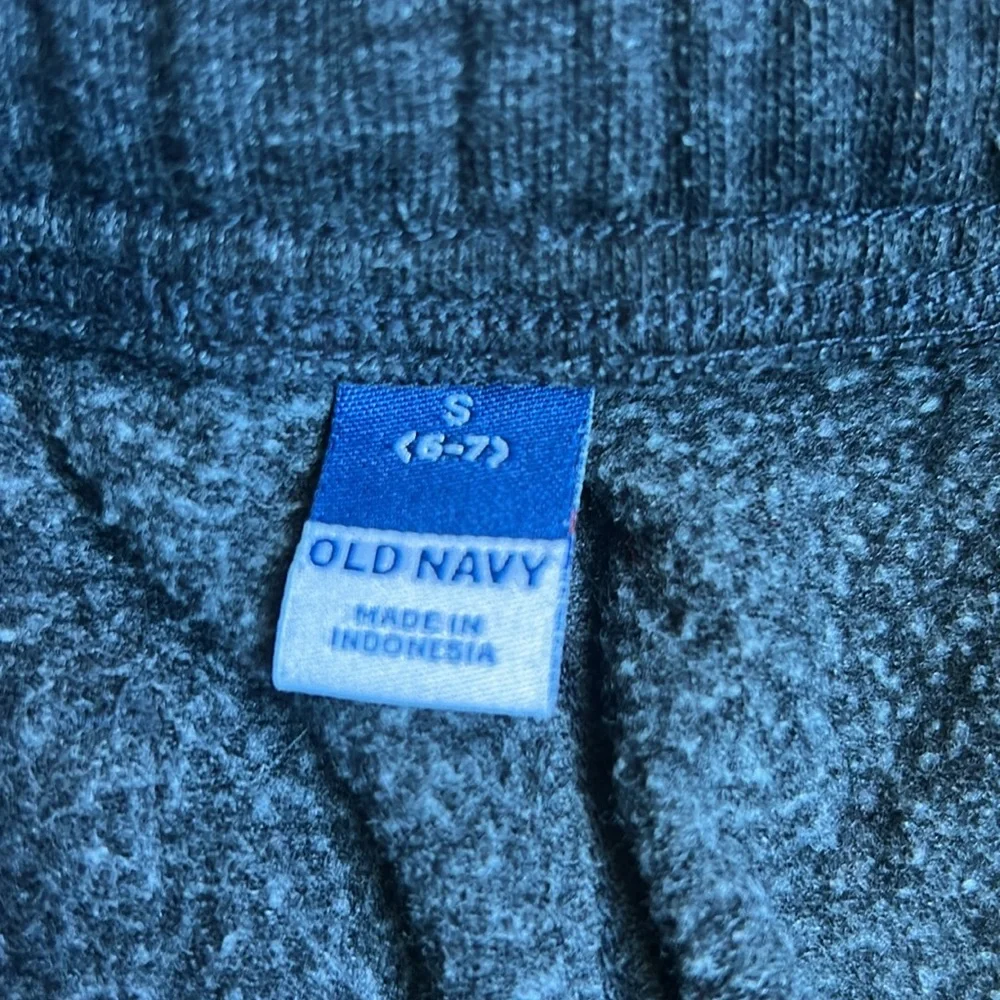 Old Navy Boys Dark Gray Jogger Sweatpants, Size Small (6-7)